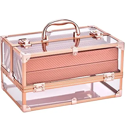 clear vanity case