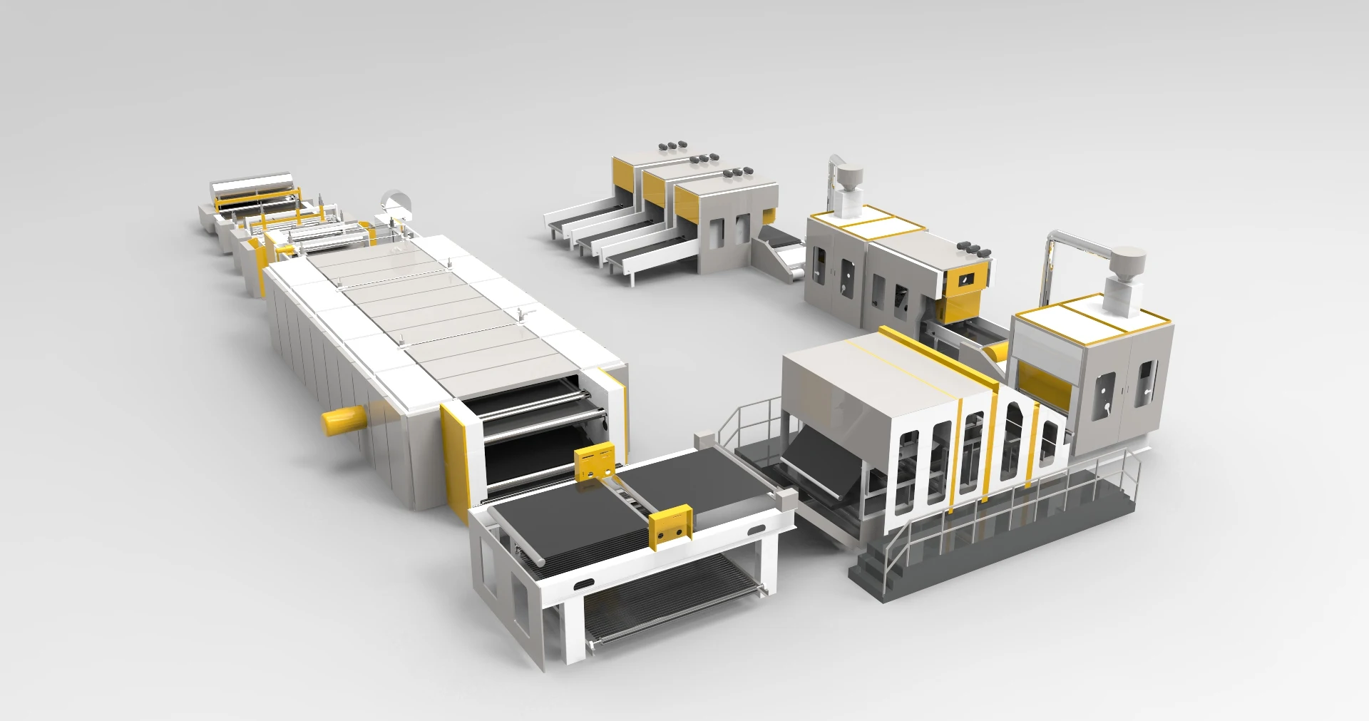 Nonwoven Fabric Making Machine Full Automatic Interlining Charger Fine Rotoformer