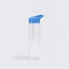clear blue lid