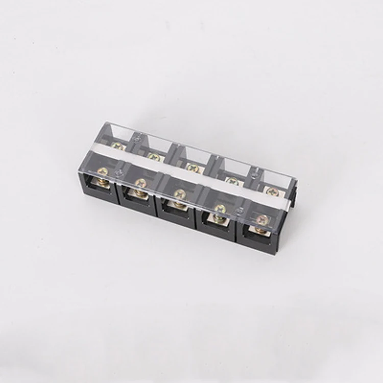 TC1005 High Current Terminal Block 100A 5P Fixed Terminal Block Wire Connector Distribution Box Terminal