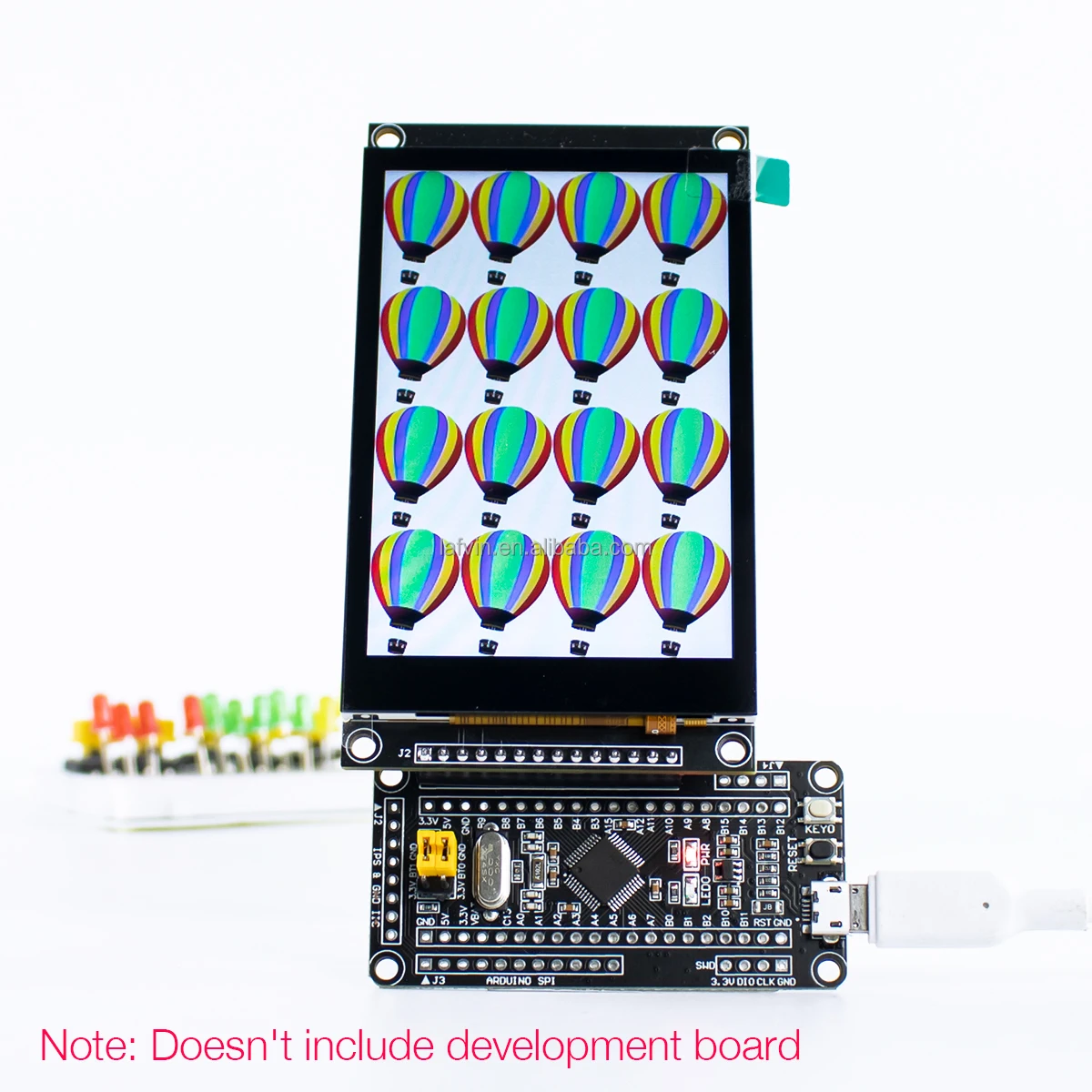 3.5 Inch 320x480 IPS Capacitive Touch Screen LCD Module image.