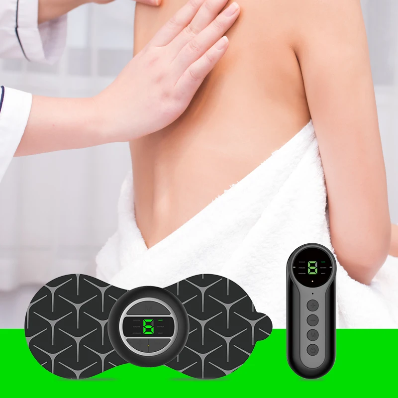 Wireless EMS Shiatsu Neck and Shoulder Tapping Massager Health Gift for Family
