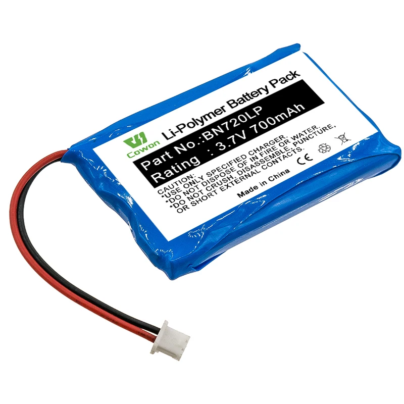 3.7V 700mAh Lithium Ion 400 800 1200 Transmitters BN720LP OEM Battery for Dog Device Training Collars
