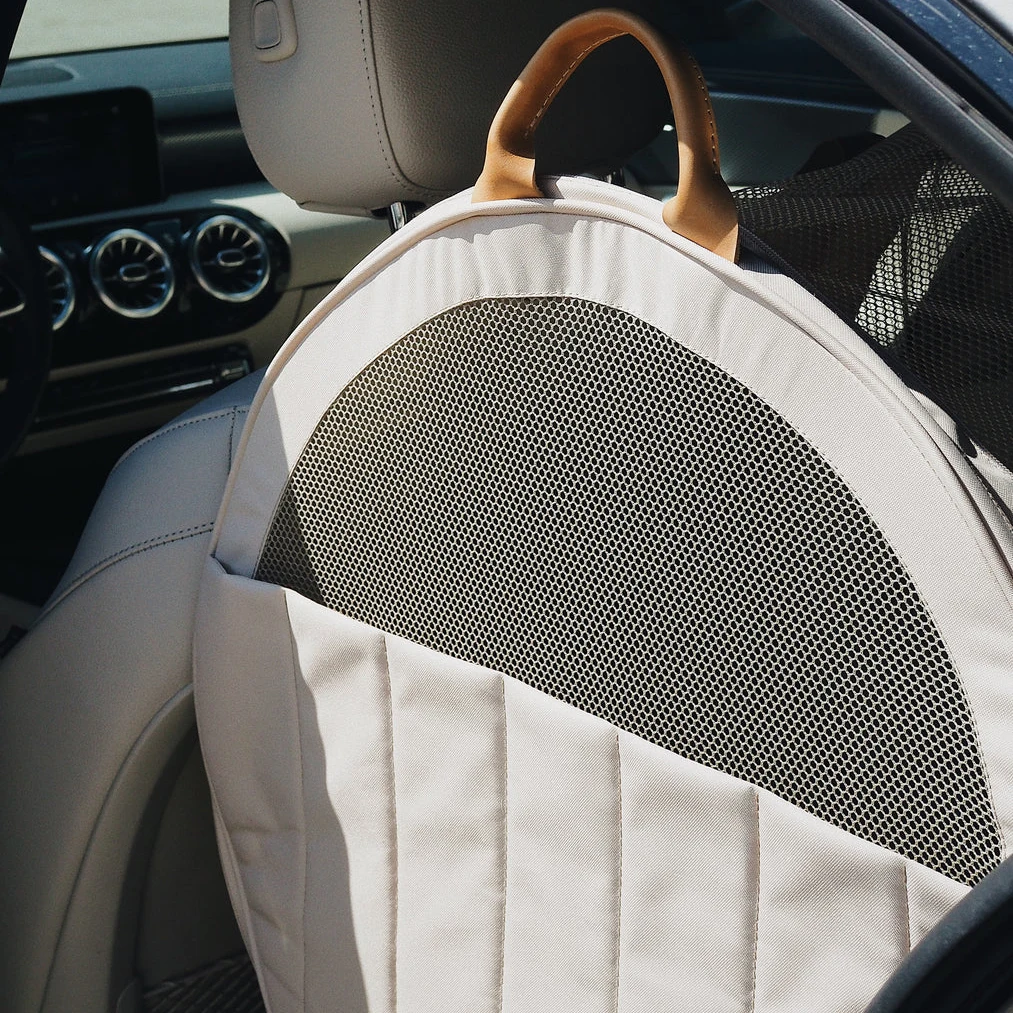 Round Eco Friendly Foldable Sofa Dog Car Seat Bed Car Transportation