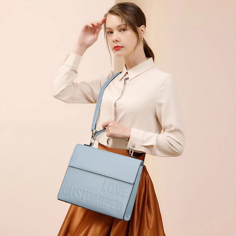 Custom Logo Handbag Fashion Bags Women Handbags Ladies Purses And ...