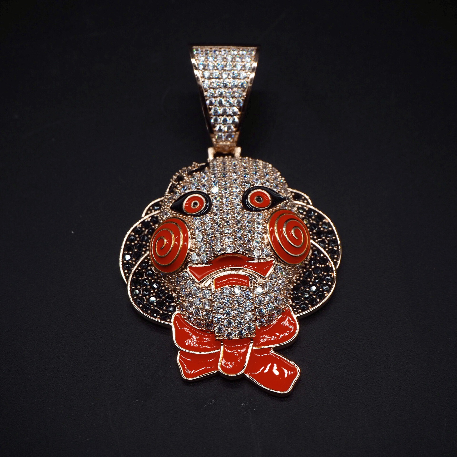 RQ Hip Hop Statement Chunky Iced Out Bling 6ix9ine Chain