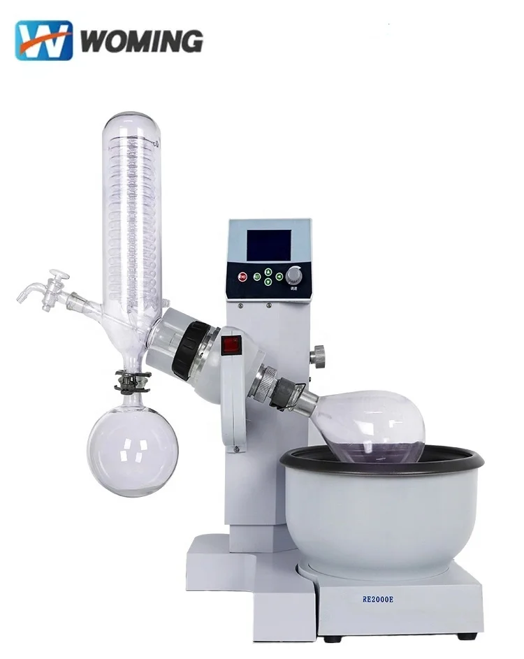 Woming Professional Ethanol Extraction Machine 3L Small Rotary Evaporator RE-301