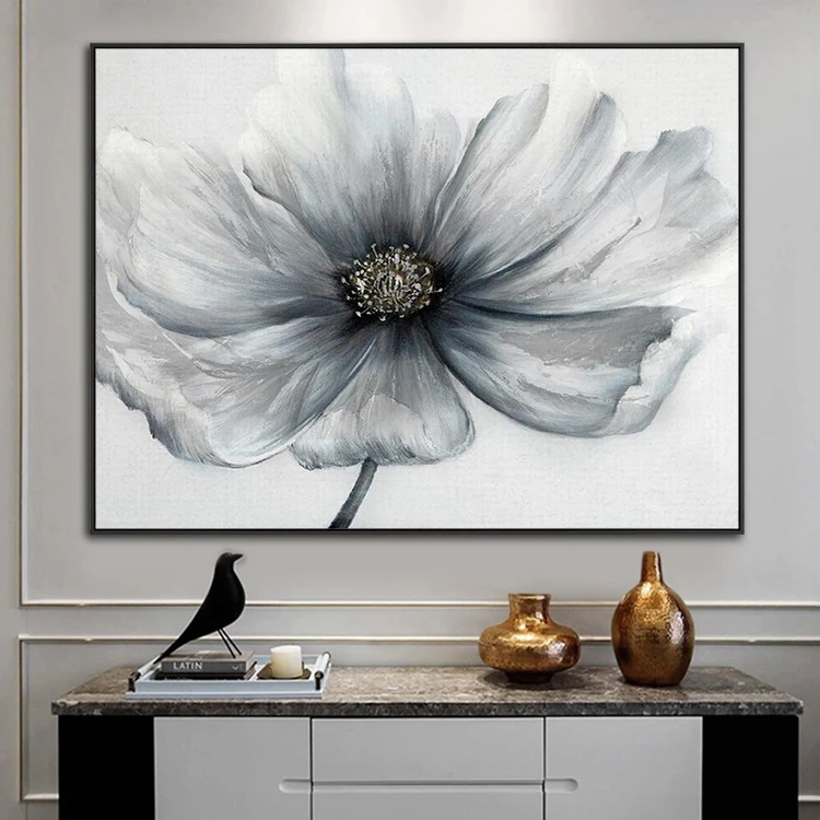 flower canvas painting
