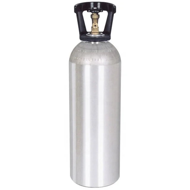 CO2 Cylinder High Pressure Gas Tanks Factory Sale Small Aluminum Gas tank Hot Sale Aluminum Co2 tank