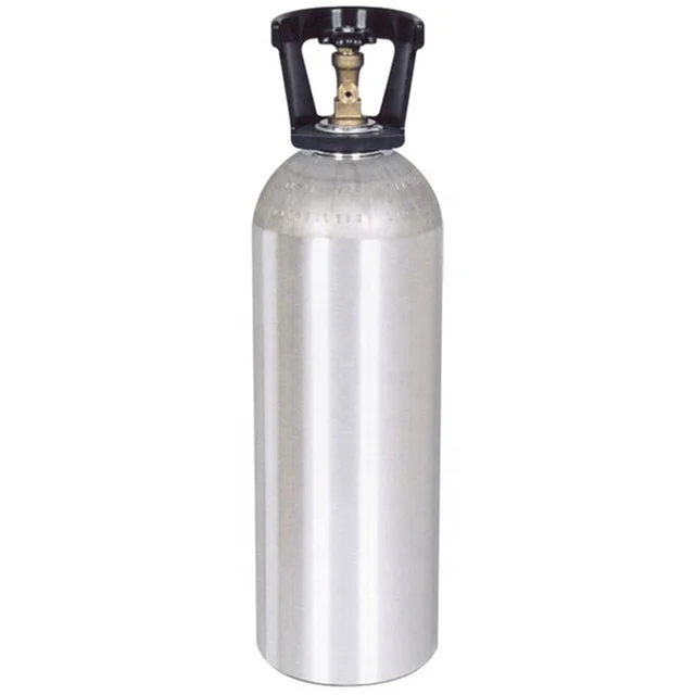 high pressure gas tanks factory sale small aluminum gas tank hot sale aluminum co2 tank