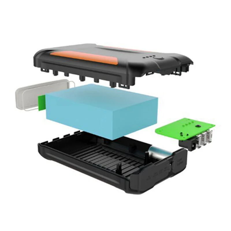 38000mAh Outdoor Camping Lithium Ion Battery Pack 12V DC with Cigarette  Lighter Socket Power Pack