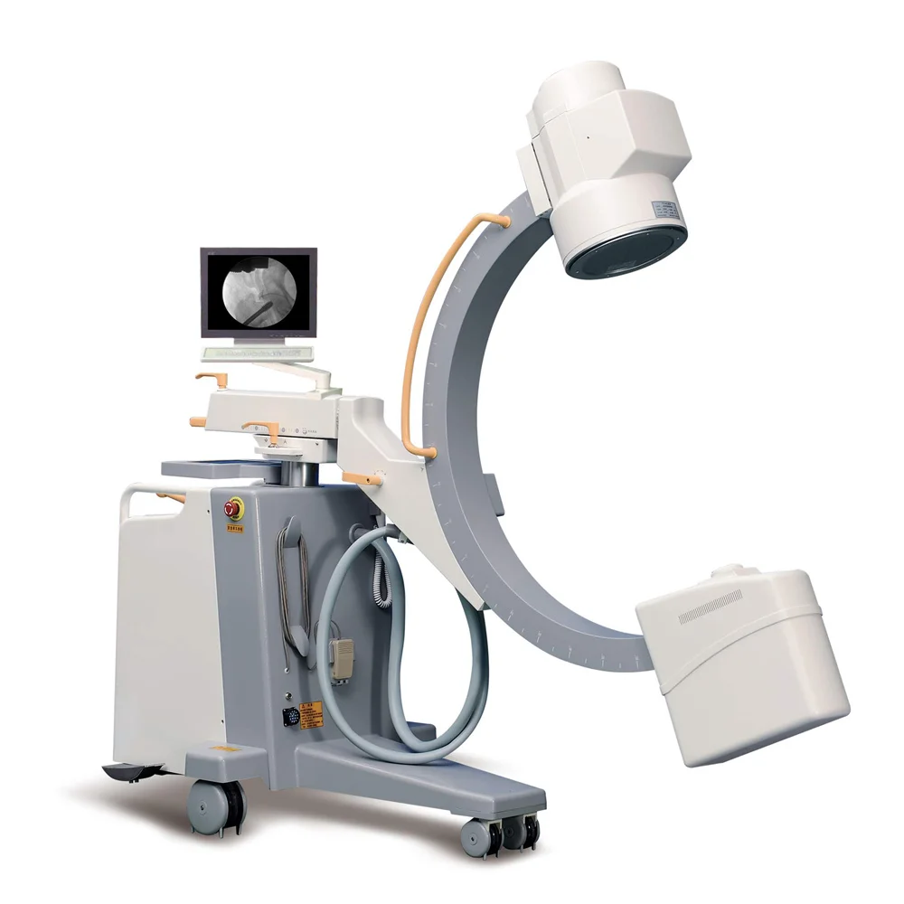 China Cheap Price High Frequency Portable Mobile c Arm System X Ray Machine