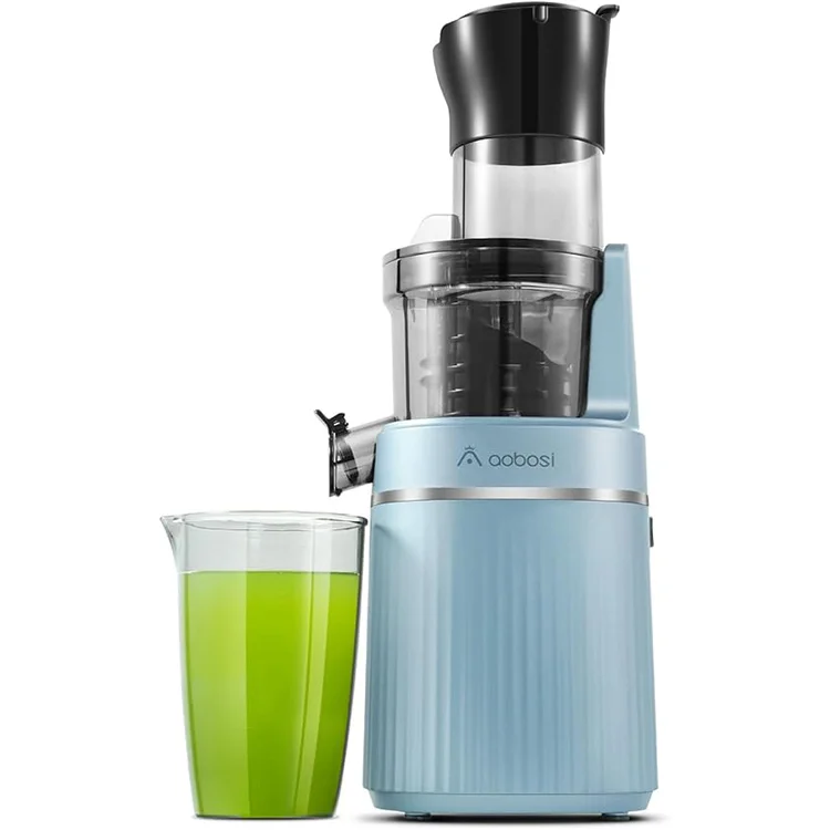 AMZCHEF Automatic Orange Juicer Juice Extractor Orange Juicer Squeezer Masticating Fresh Juicer Machine