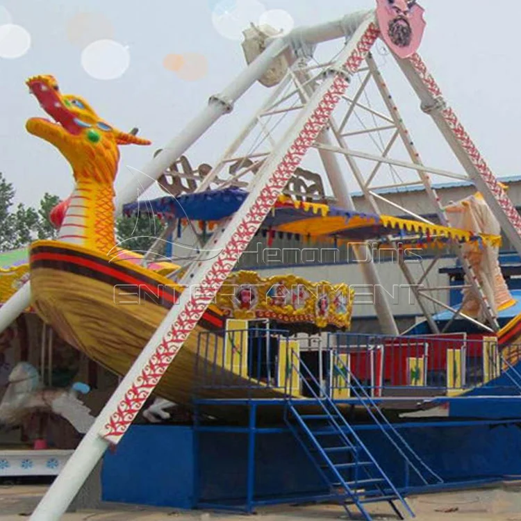 Factory Price Funfair Carnival Theme Attraction Amusement Park Rides Equipment Swing Viking Boat Big Pirate Ship Ride for Sale