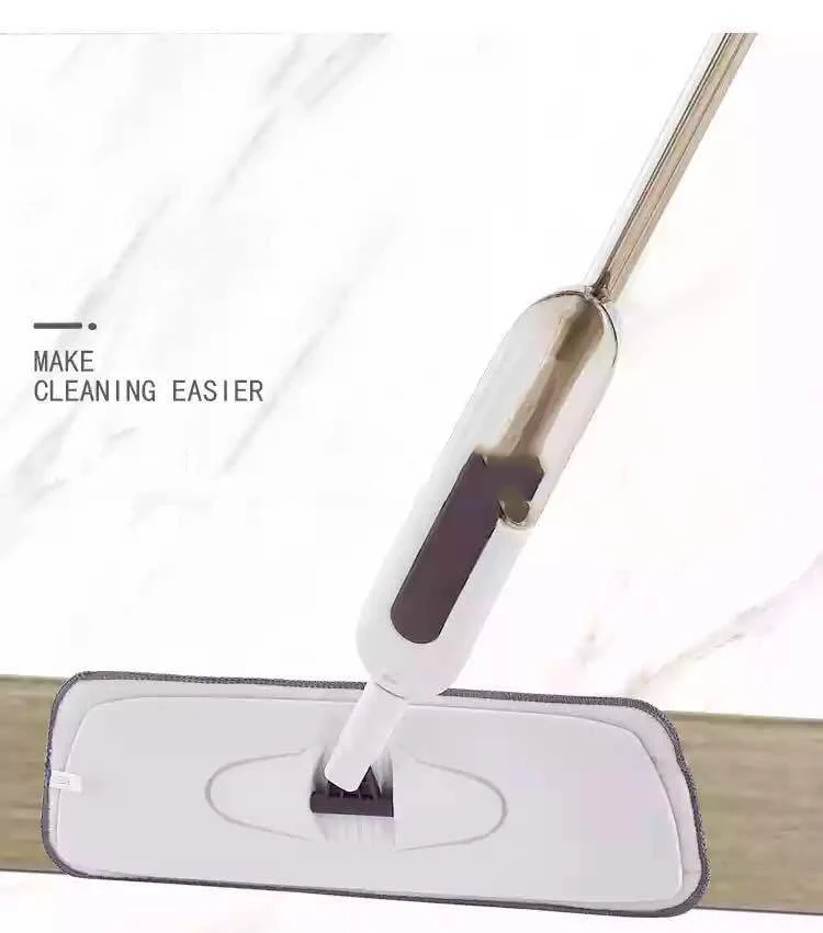 CL074 Quick Washing Microfiber Flat Mop Home Kitchen Laminate Wood Ceramic Tiles Floor Cleaning Spray Mop