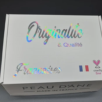 Custom Printing logo with Holographic Gold Stamping Corrugated Mailer Box Shipping Gift Boxes for Small Business