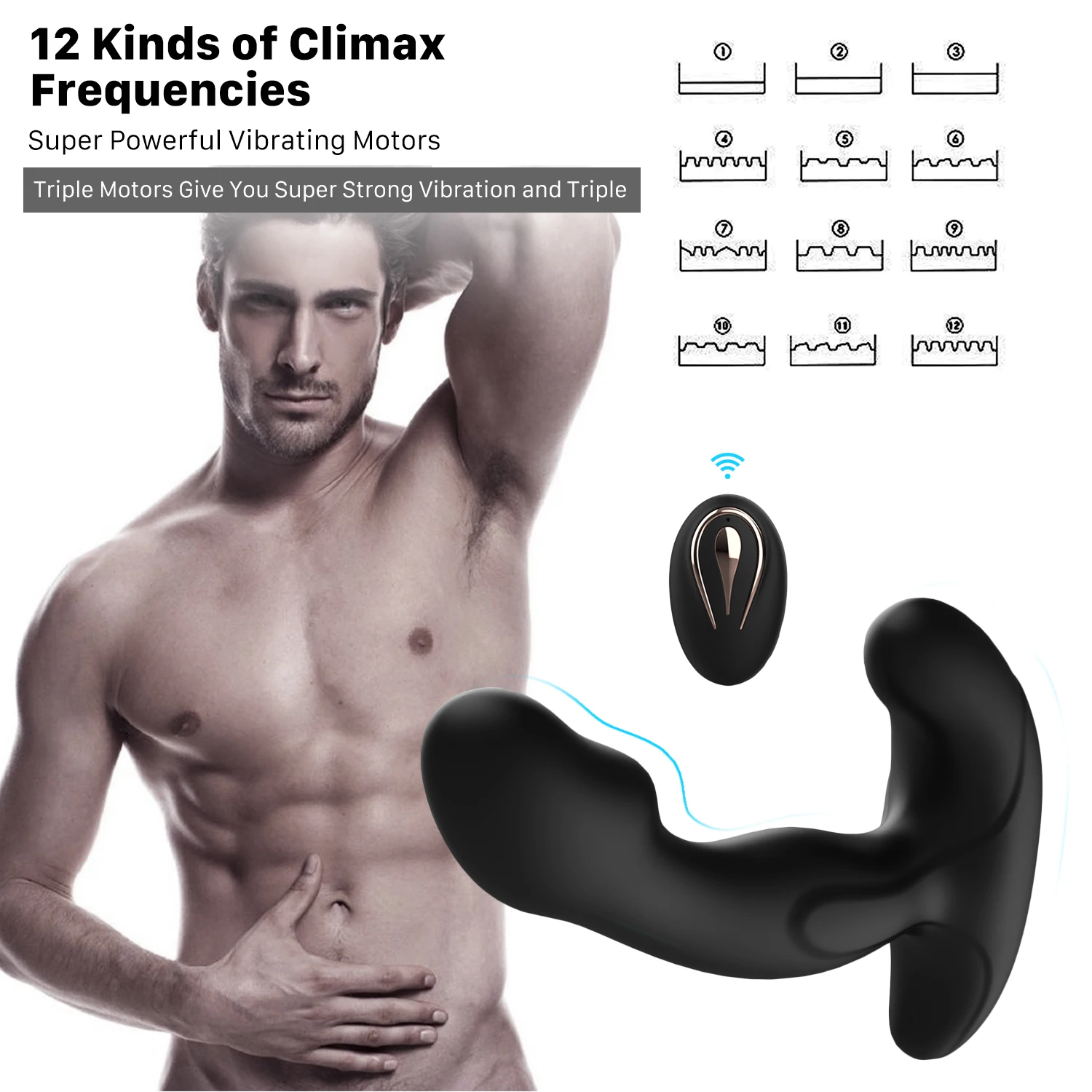 MELO Remote Control Electric Silicone Vibrator Sex Products Vibrator Dildo  Male Prostate Massage Tools Massager Sax Toys for Man