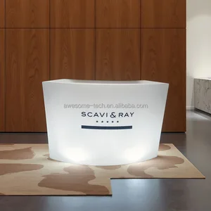 Waterproof Plastic Colorful Glowing Led Bar for Night Club Event Party Use