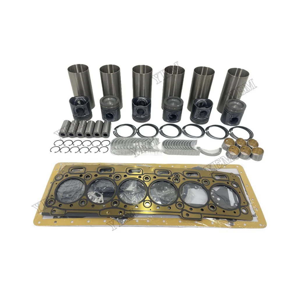 For Caterpillar C6.6 Overhaul Kit With Bearing Sets High Performance Engine Parts 6