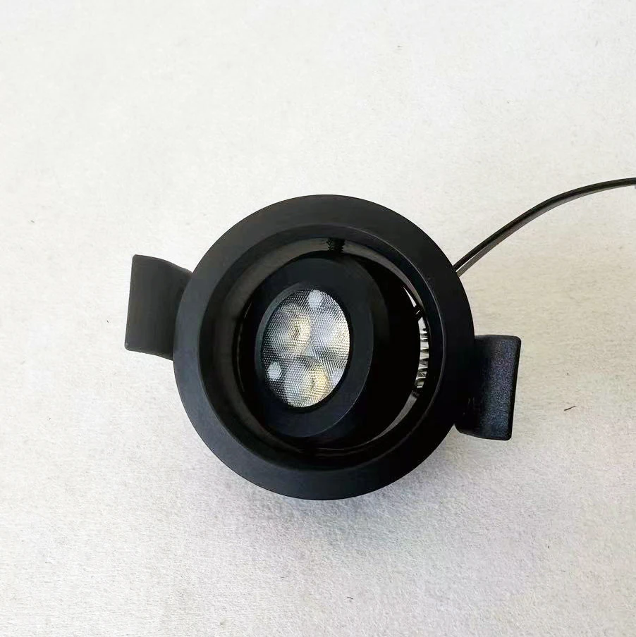 Low Profile Ultra-thin 3 Watt Recessed Led Mini Downlight Cut Size 45mm ...