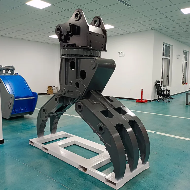 オリジナル品 3-4tonユンボ用 油圧グラップル オリジナル品 3-4tonユンボ用 油圧ロータリーグラップル