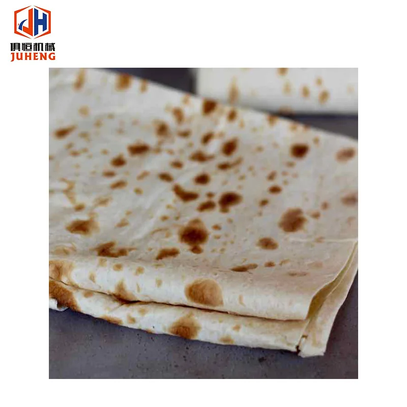 Baru kedatangan CE otomatis mesin pembuat roti lavash lini produksi mesin roti industri lavash untuk pabrik makanan