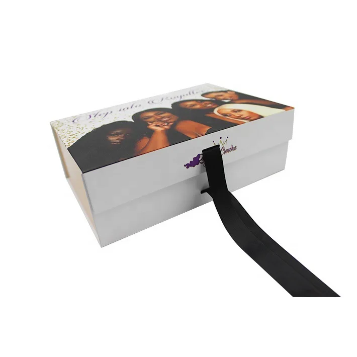 Wholesale Custom Logo Premium Luxury Cardboard Paper Gift Wig Hair ...