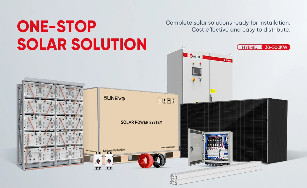 Scalable Design Atess Hybrid Solar Inverter Hps-100 30kw 50kw 100kw ...