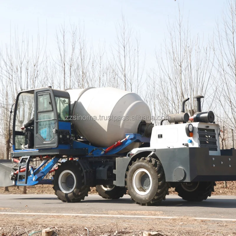 Factory Price 5 Cbm Per Batch Self Propelled Concrete Mixer Diesel Cement Mixer Truck