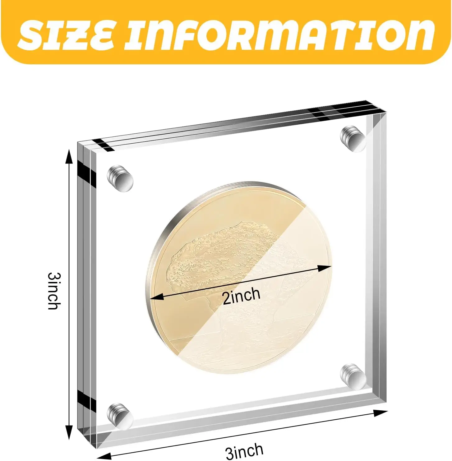 SUPERFINDINGS Présentoir En Acrylique à 2 étages Avec | WhichOne