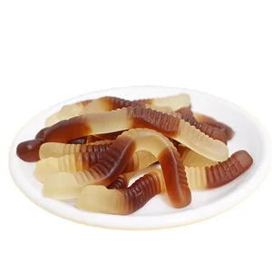 Sandworm Mixed with Oil Fruity Cola Flavor Soft Candy Bag Packaging