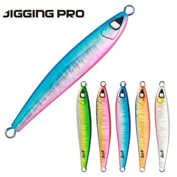CASTFUN Casting Shore 40g 60g 80g 100g Hard Lead Lure Tuna Fishing Lures Metal Jig – Metal Jig – view 2