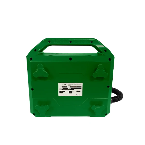 Mini 20w 30w Portable Handheld Automatic Fiber Laser Deep Engraving Marking Machine for Stainless Steel Dog Tag