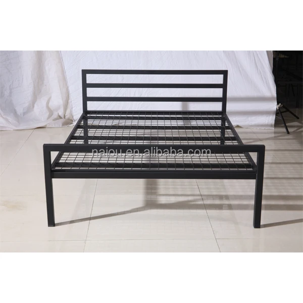 Cheap Metal Double Bed With Headboard Metal Bed Frame Buy