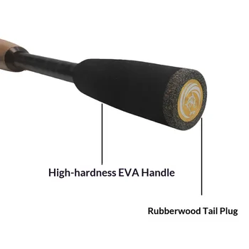 L Hardness ultra Light Luya Rod Root Fishing Rod ultra Fast Adjustment Solid Rod Slightly Small Root Rod Spot Wholesale Hard – Hard Lure – view 5