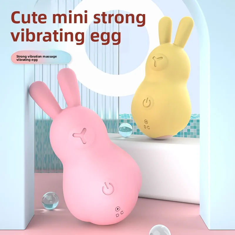 New Mini Adult Toys Discreet Rabbit Vibrator with Nipple Clitoris  Stimulator Mini Sex Toys for Women