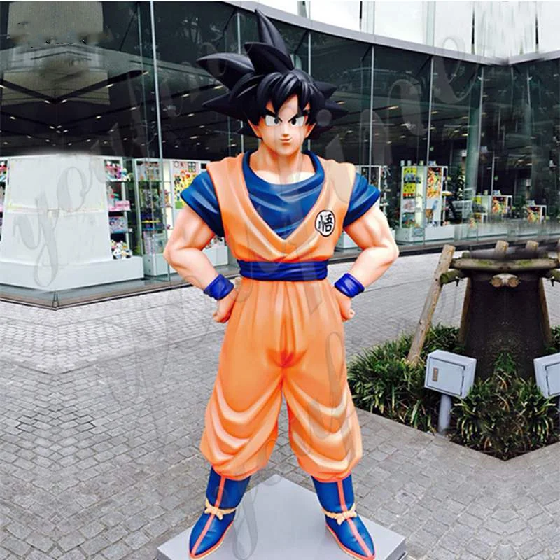 Customized Life Size Goku Fiberglass Japanese Anime Resin Dragon Ball ...