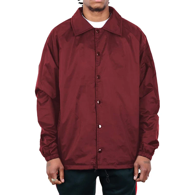 New Comfortable Breathable Plus Size Custom Branded Blank Nylon es Jacket For Mens_voghion.com