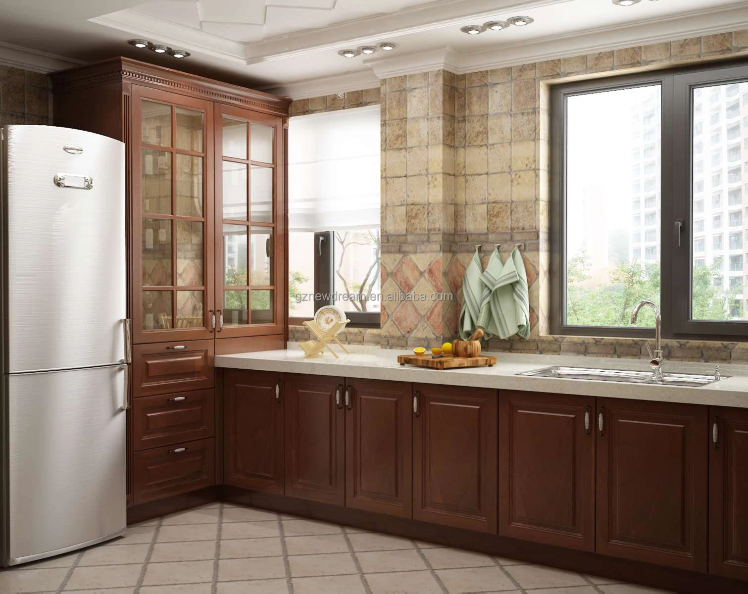 China High Quality Custom Modern Luxury  Kitchen Cabinet Designs