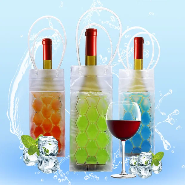 Custom Cute Beach Cool Bottle Gel Wine Cooler Bag Buy Cooler Bag,Wine Cooler Bag Product on