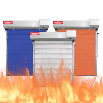 Fire Shutter Door 180 mins 240 mins automatic Fire Rated Roller Shutter Door 4 Hours Steel fireproof Roller Shutter