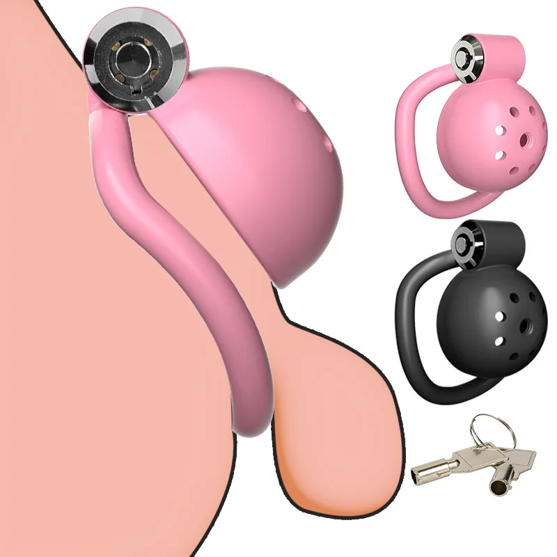 peniskäfig mit dildo Umgedrehter Peniskäfig und abnehmbarer Dildo – Chastity4Lover main image 1