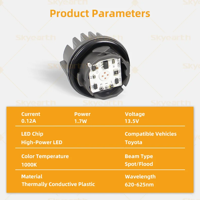 Module Tail Light New LED Tail Light Bulb Module Red Light Color Brake Light Direct Fit ...