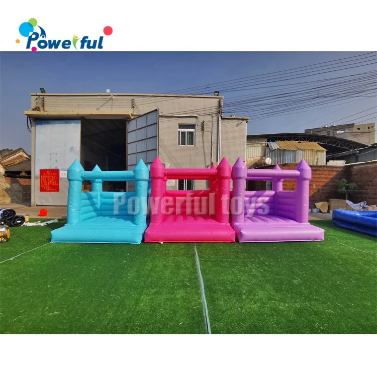 Розовый замок, прыгающий домик, надувной Свадебный батут, распродажа