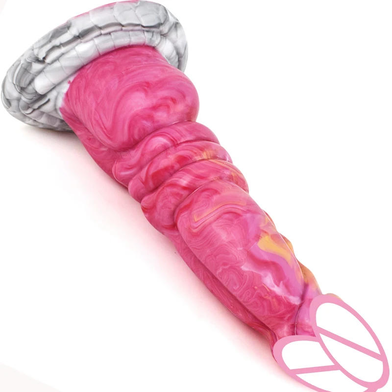 Professional Cheap YOCY-2112 Penis Massager Machine Monster Dildo Adult Gory Color Sex Toy Women G-spot  Adult Toys for Men Sex