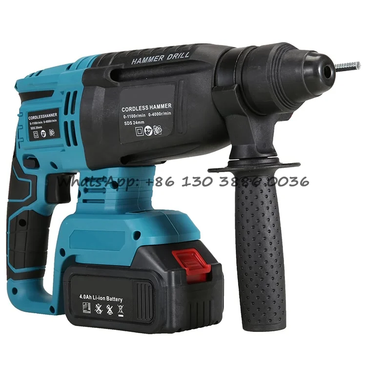 Cordless Hammer Best Drill Machine For Concrete Walls Power Tool