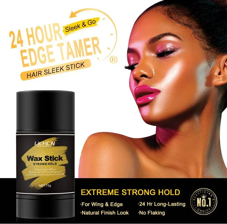 Free Sample Edge Wax Stick Private Label Wholesale Strong Hold Custom