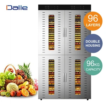 96 Trays Commercial Food Dehydrator For Fruit And Vegetable Dryer Industrial Food Dehydrator