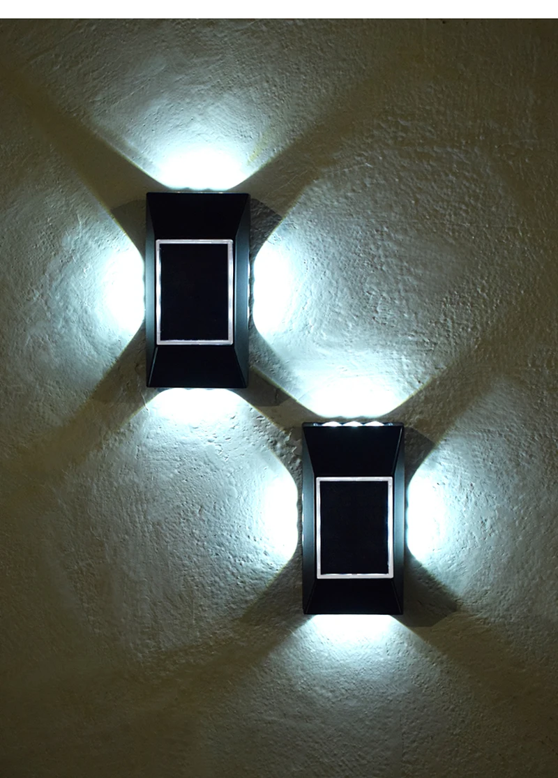 Smart Solar Led Outdoor Light Waterproof Garden Decor Lamps For Balcony