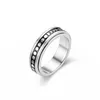 10. 6mm - Rotating moon sun, Steel Color
